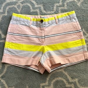 GAP Striped Chino Shorts, Size 4